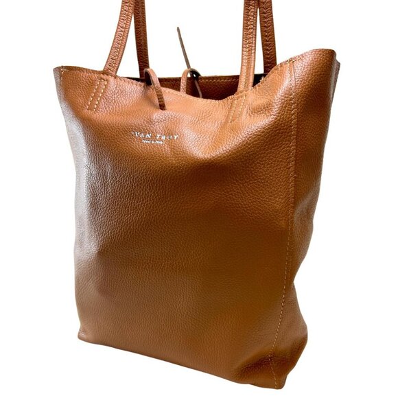 Ivan Troy Tania Brown Women's Italian Leather Outdoor Travel & Shoulder Bag - Picture 6 of 14